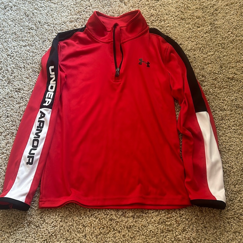 Boys 1/4 zip long sleeve